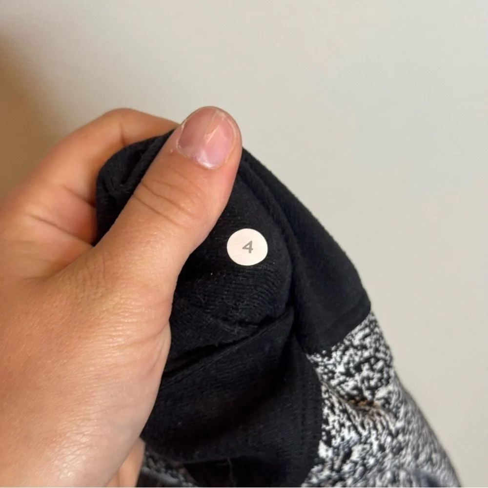Lululemon Ready To Rulu Pant Running Luon Spray Jacquard White Black
